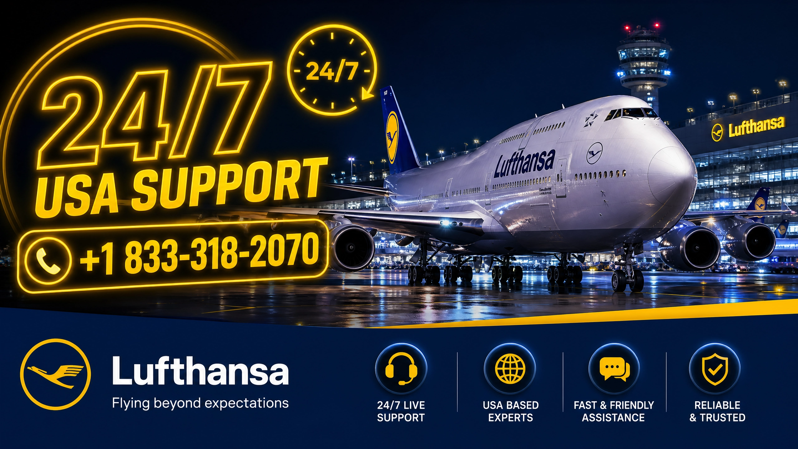 Lufthansa Airlines Customer Service Numbers